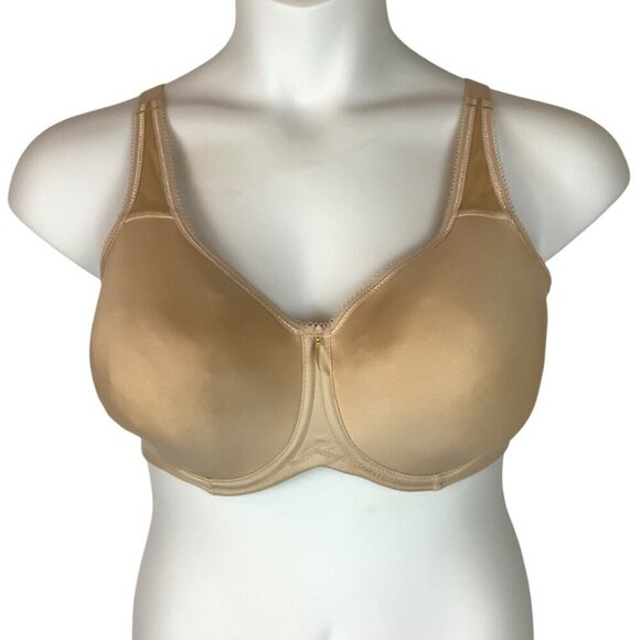 Wacoal Basic Beauty Underwire T-Shirt Bra 853192 Size 40DD Sand Nude - Picture 1 of 3
